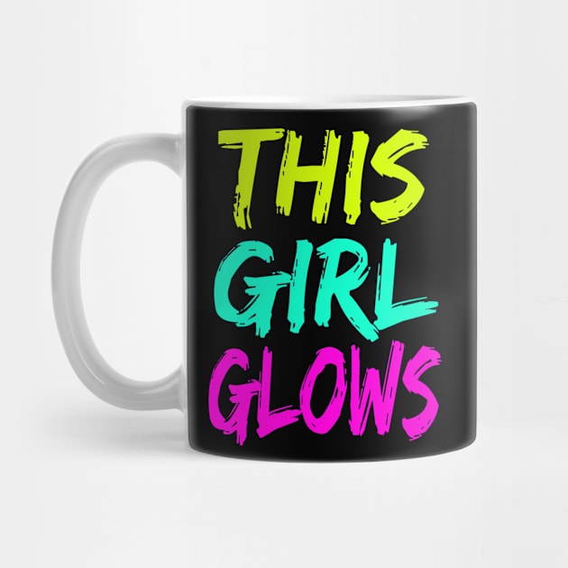 This Girl Glows Glow Birthday Party product by KnMproducts